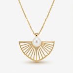 Golden Wave Pendant